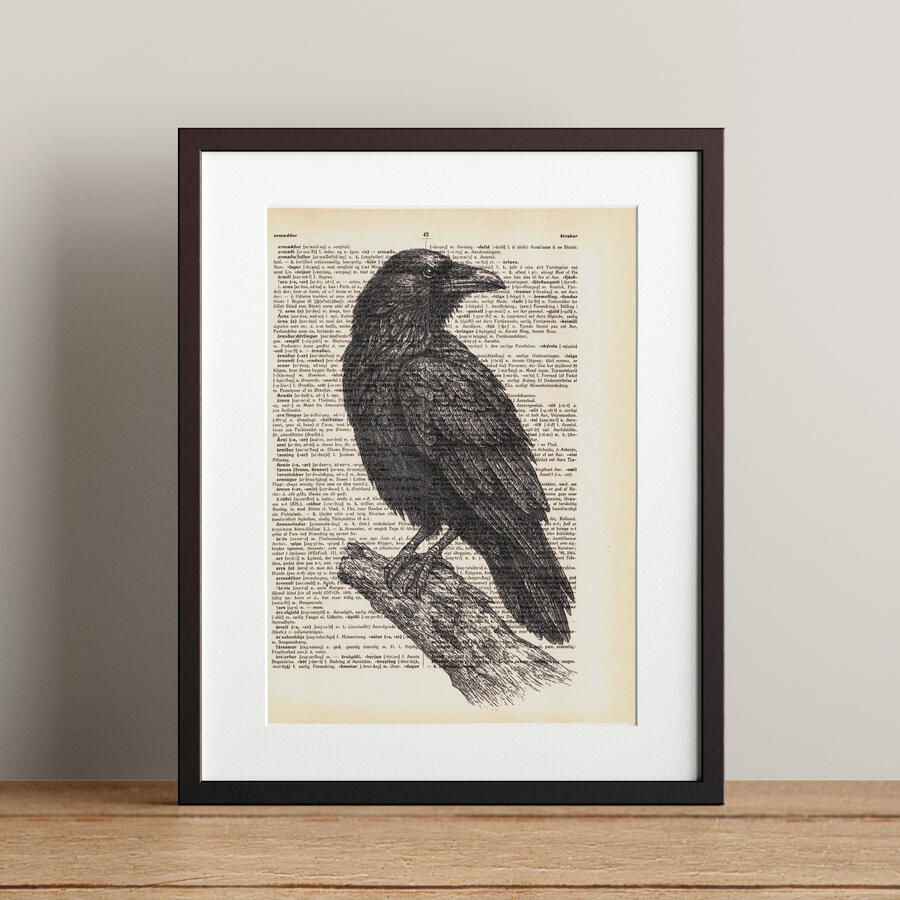 Raven - 21x28.3cm - 4.900 kr