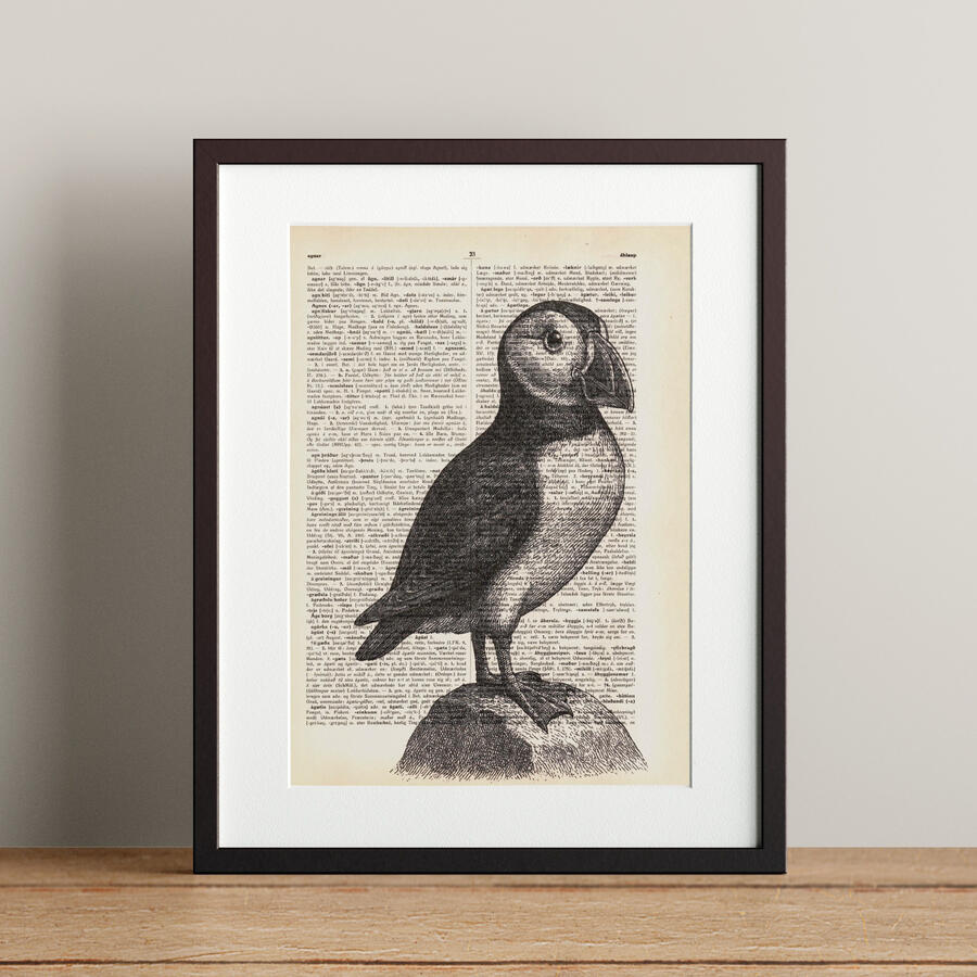 Puffin - 21x28.3cm - 4.900 kr